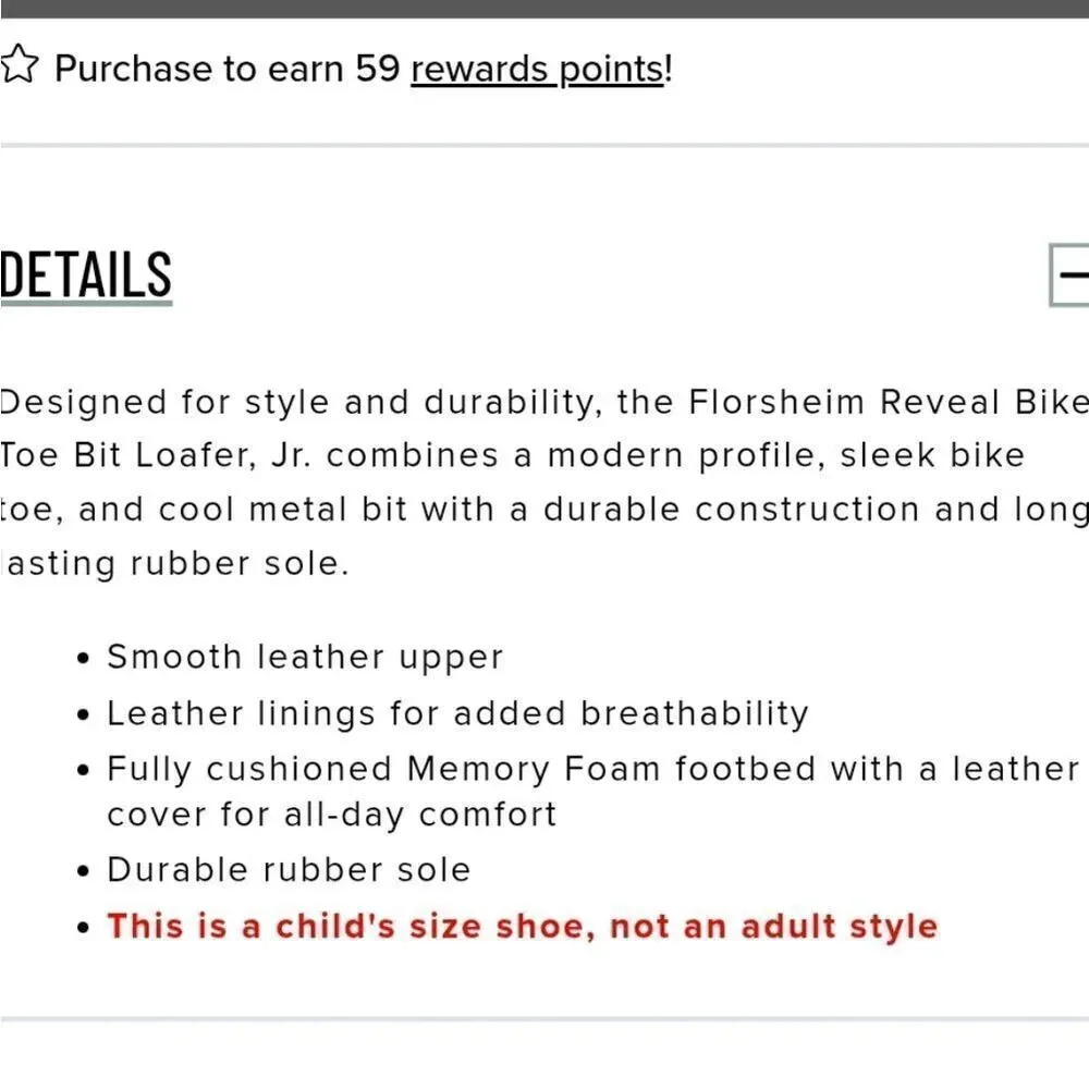 Florsheim reveal jr
